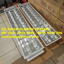 Kap Lampu RM 2x36 Model seperti Philips TBS 318